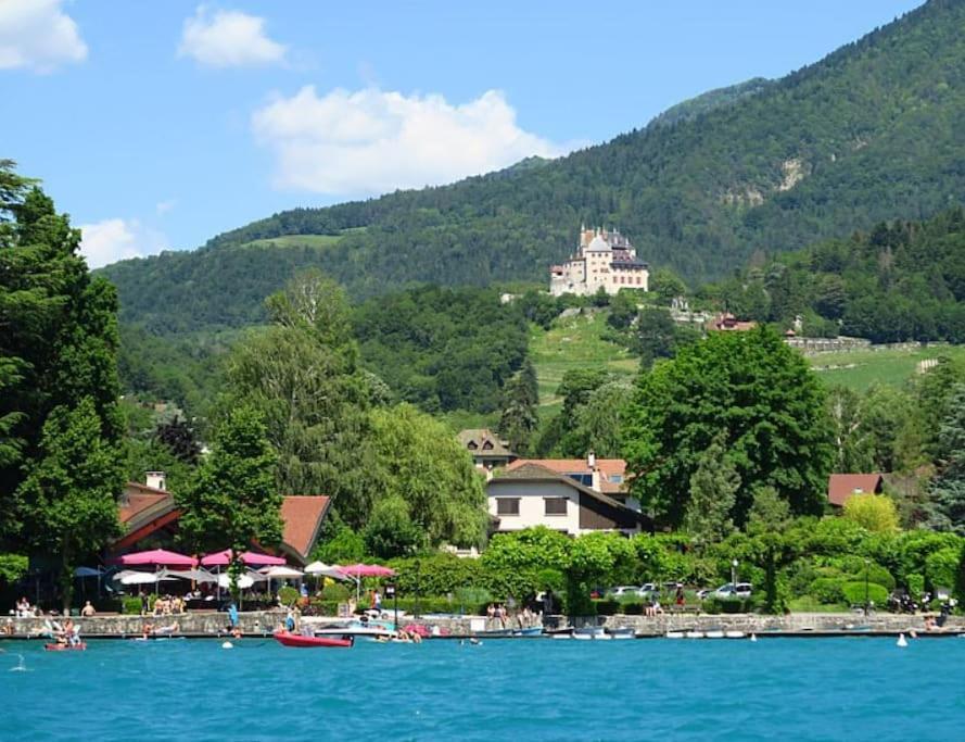 Charmant Appartement Lac D'Annecy / Ski - 6 Pers Menthon-Saint-Bernard Exterior photo