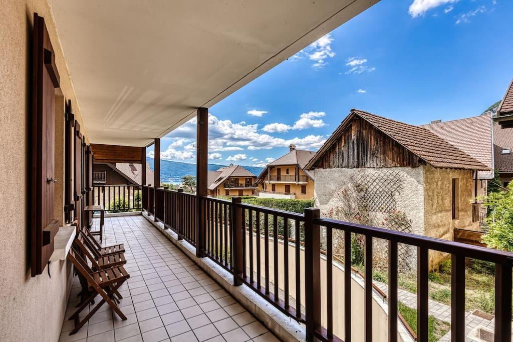 Charmant Appartement Lac D'Annecy / Ski - 6 Pers Menthon-Saint-Bernard Exterior photo